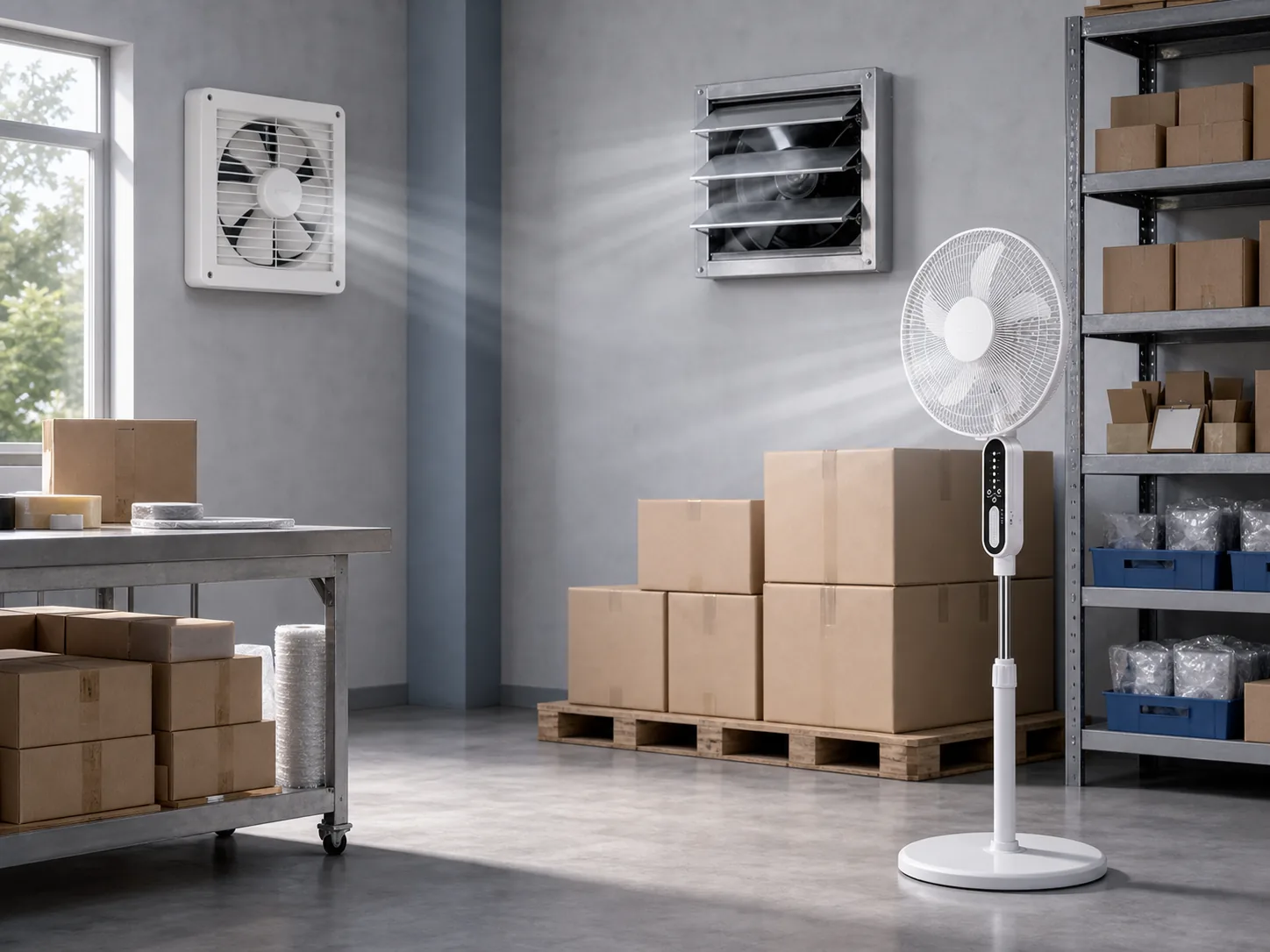 دكت خطي وتهوية خفيفة fan export supply
