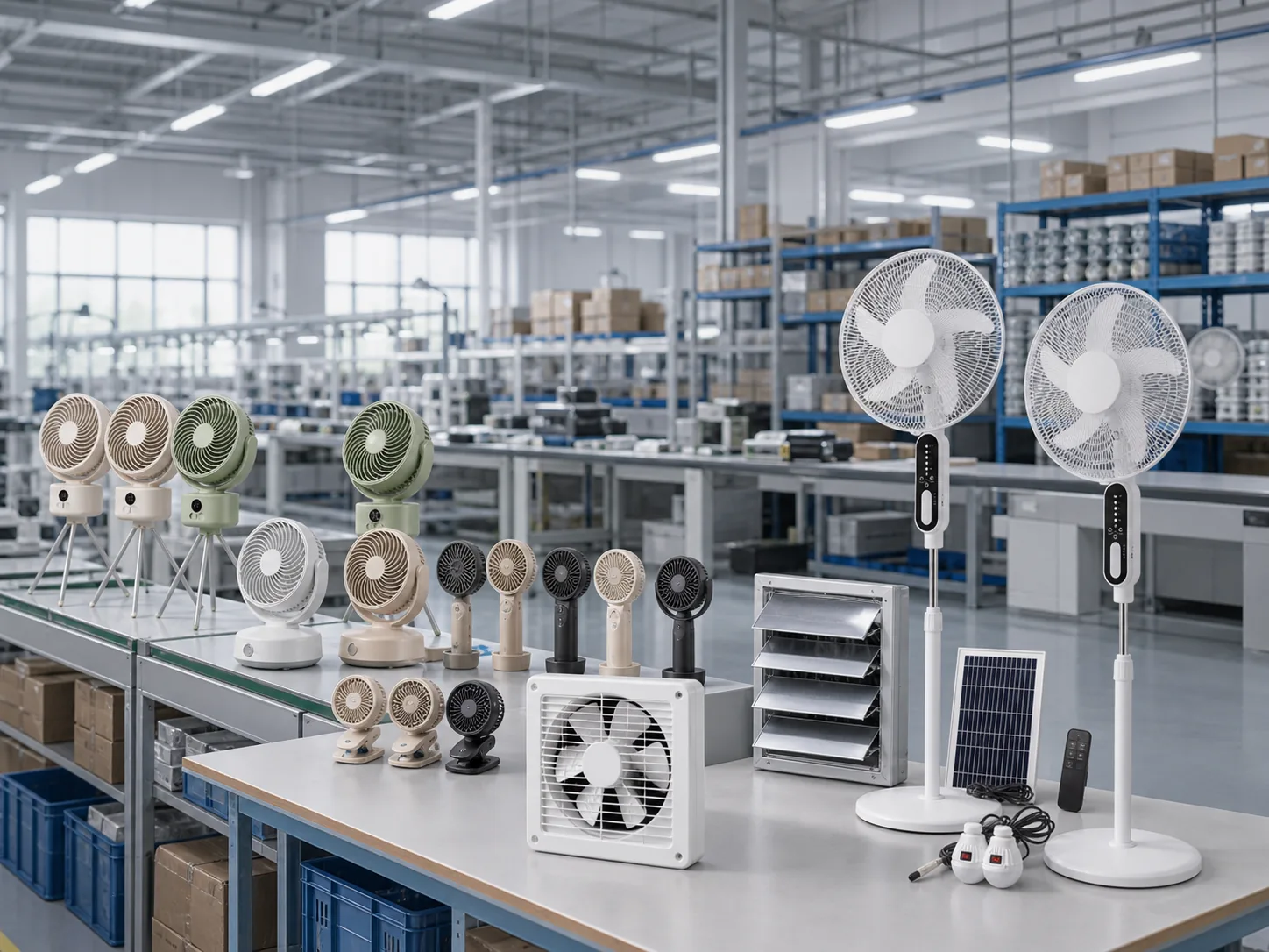 Fan supplier network and export sourcing support