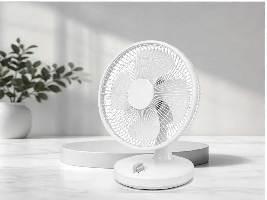 Ventilateur de table AC 12 pouces à pales plastiques en gros gallery image 4