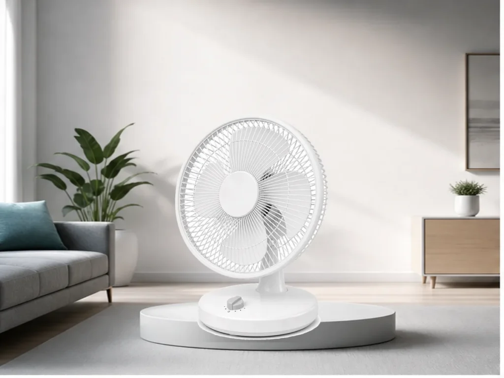 Ventilateur de table AC 12 pouces à pales plastiques en gros gallery image 2