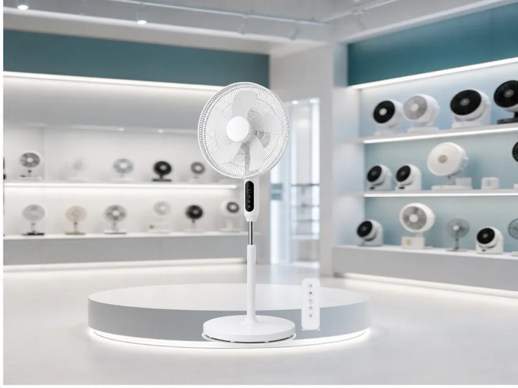 16-Zoll Standventilator mit Fernbedienung im Großhandel gallery image 3